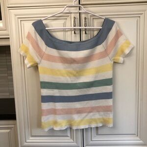 SIZE 2X - NWT Torrid women’s stripe ribbed top